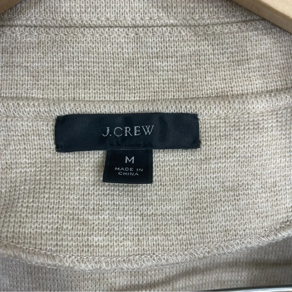 J. Crew Sophie Open Front Sweater Blazer Women’s Size‎ Medium Style J0244